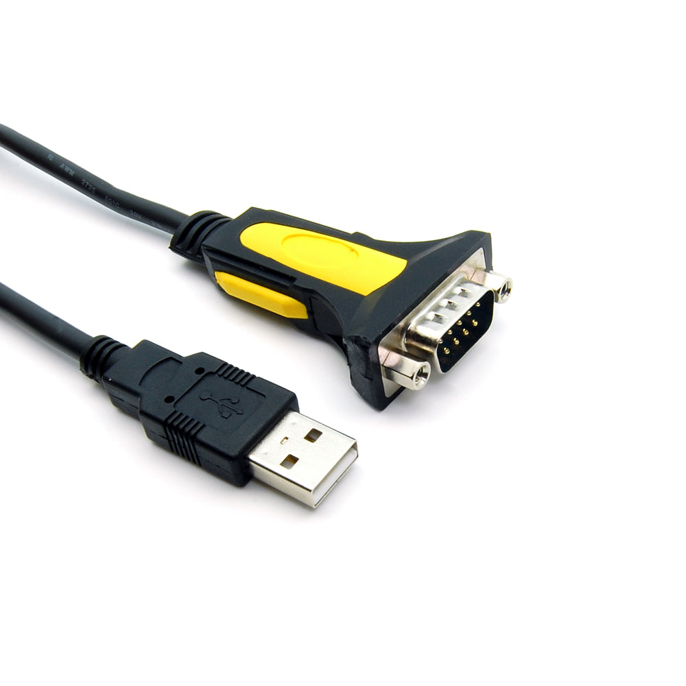 USB to RS232 Serial Adapter DB9-Male/ Hex Nut, Prolific Chipset USB to RS232 Serial Adapter DB9-Male/ Hex Nut, Prolific Chipset